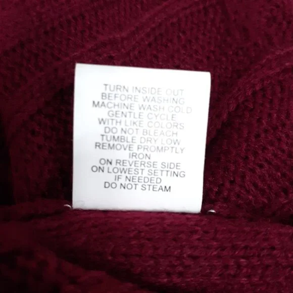 NY Collection Knit Dress PXS Ruby 210A - Picture 7 of 7